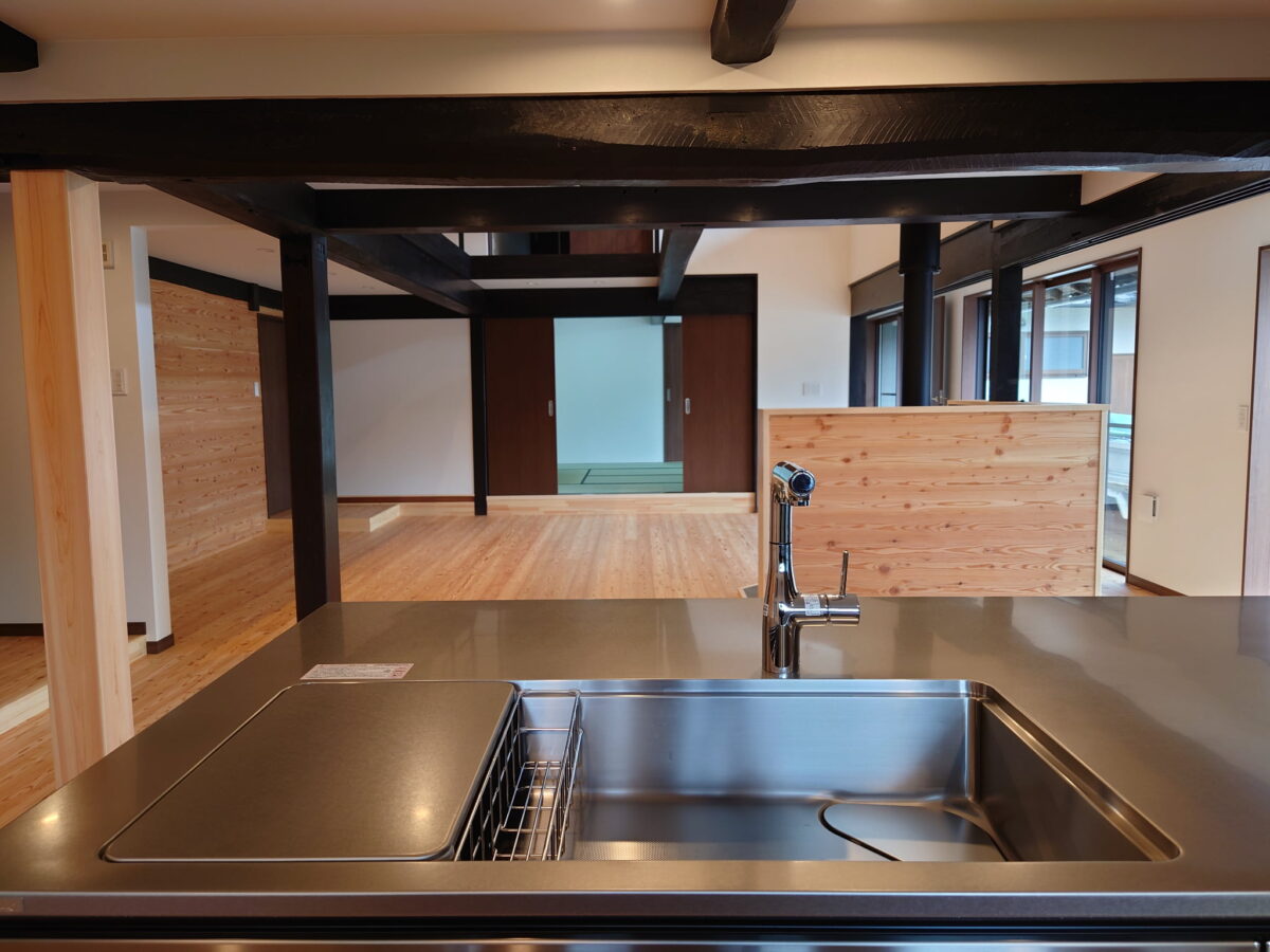 画像:完成 キッチン