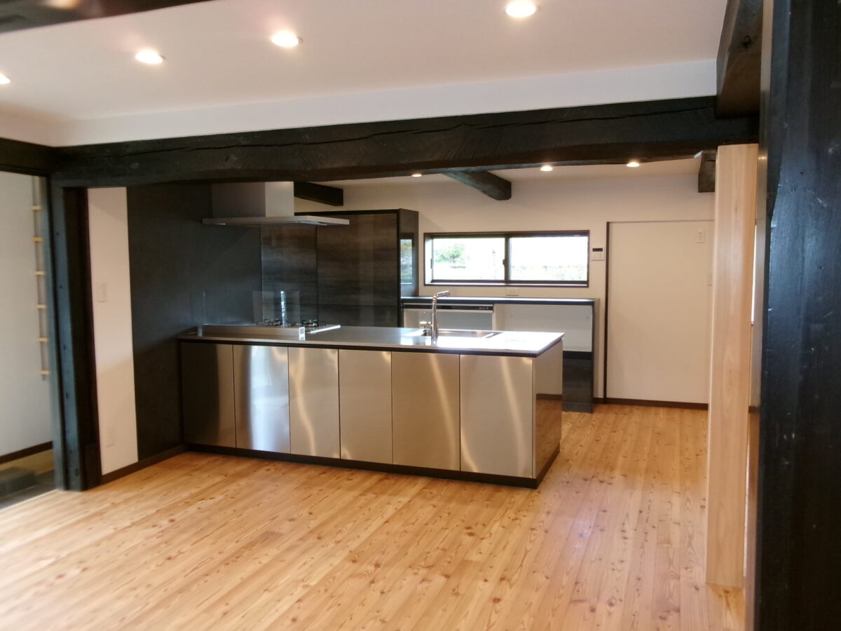 画像:完成 キッチン