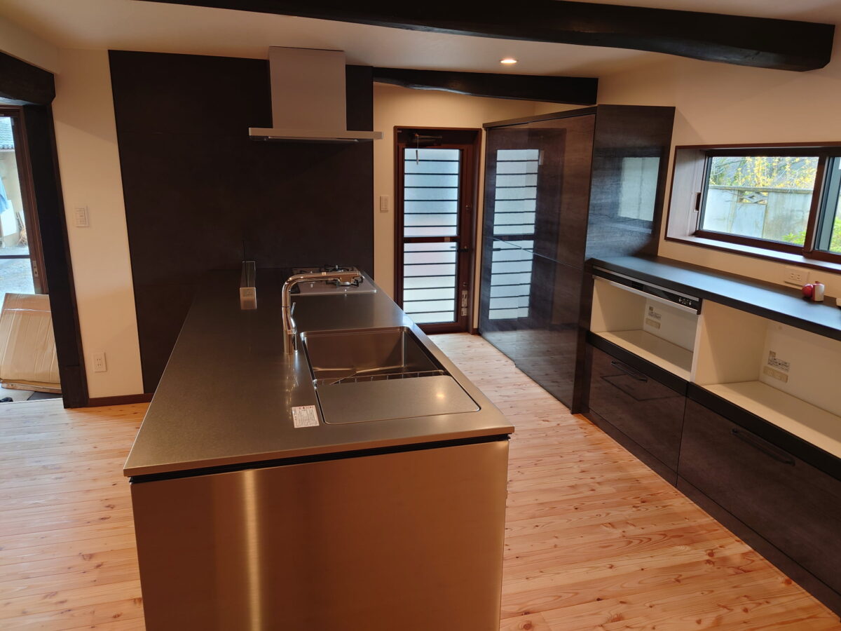 画像:完成 キッチン